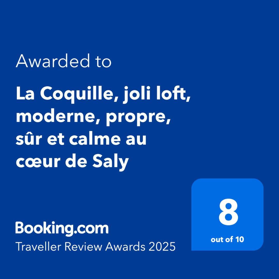 "La Coquille", Joli Loft, Moderne, Propre, Sur Et Calme Au Coeur De Saly 아파트 외부 사진